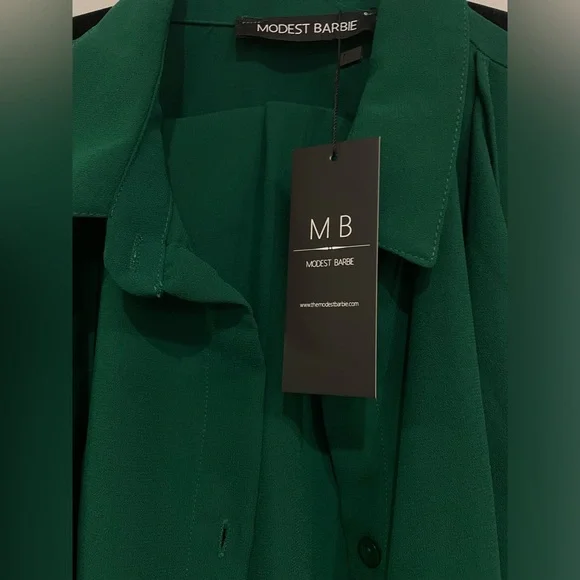 Modest Barbie 2 Piece Coord matching Set, suit set, work set, trouser set - Picture 4 of 4